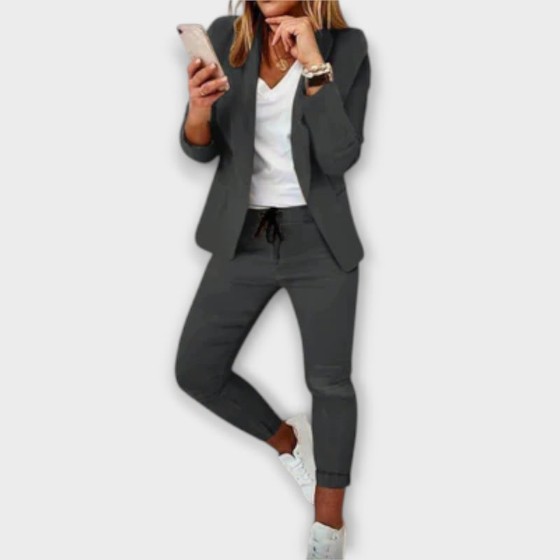 Sophia – Elegante en Comfortabele Blazer Set