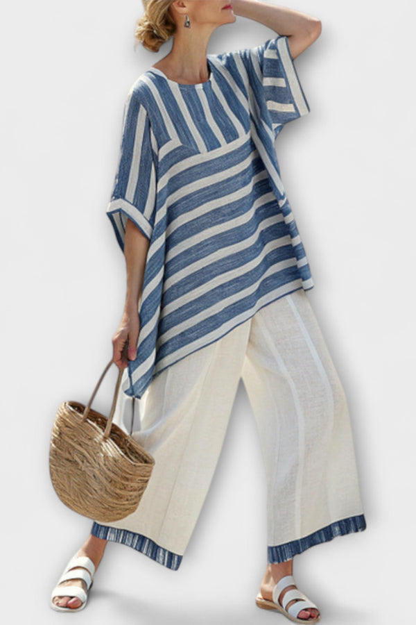 Georgia - Chic Mediterraan Linnen Set