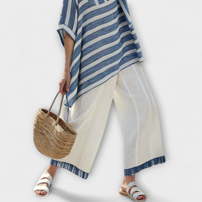 Georgia - Chic Mediterraan Linnen Set