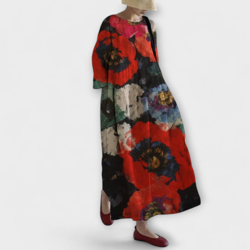 ROSALIA - Artistieke Midi Jurk