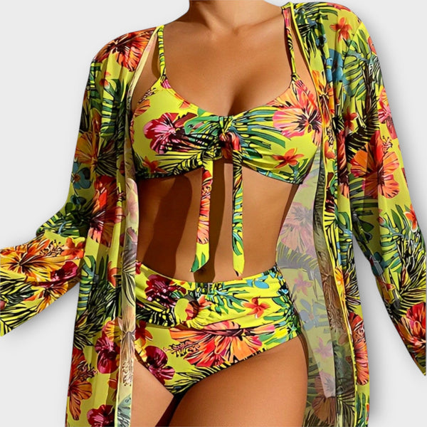 Carissa - Stijlvolle 3-delige Bikini Set