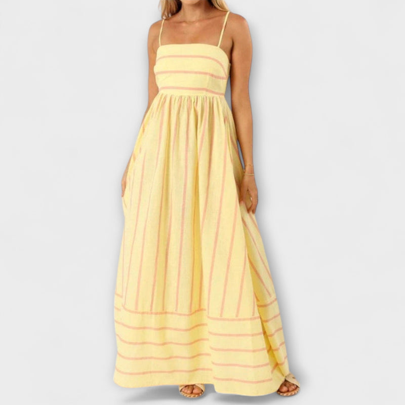 Svea - Maxi Jurk in Bare Bloom