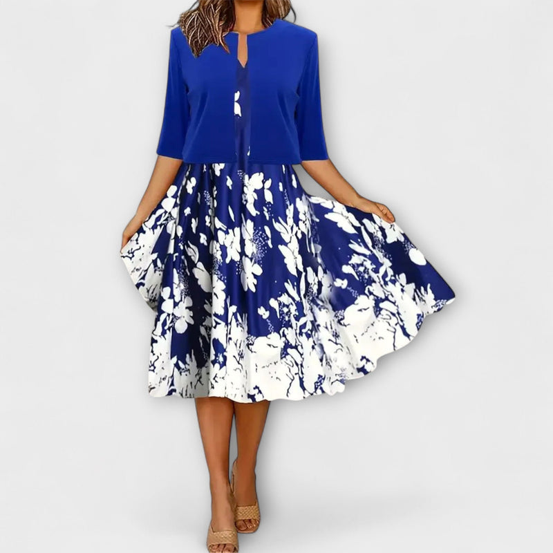 Dames Midi Jurk met Blazer