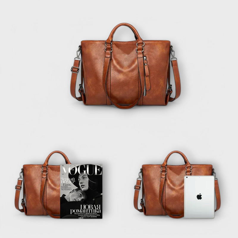 Lora. - Grote Leren Tas