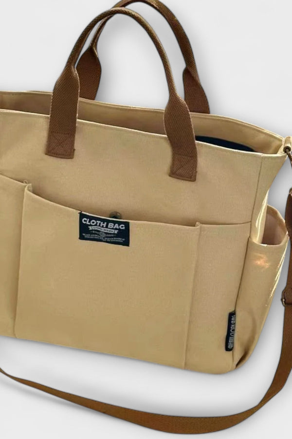 Minimalistische Canvas Tote Bag
