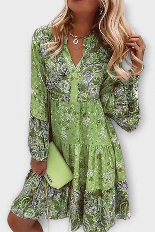 Valer - Zomer Boho A-Lijn Jurk