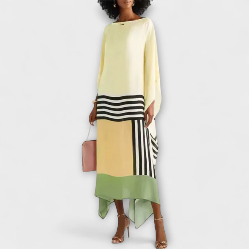 Elenora - Locker fit geometrische kaftan