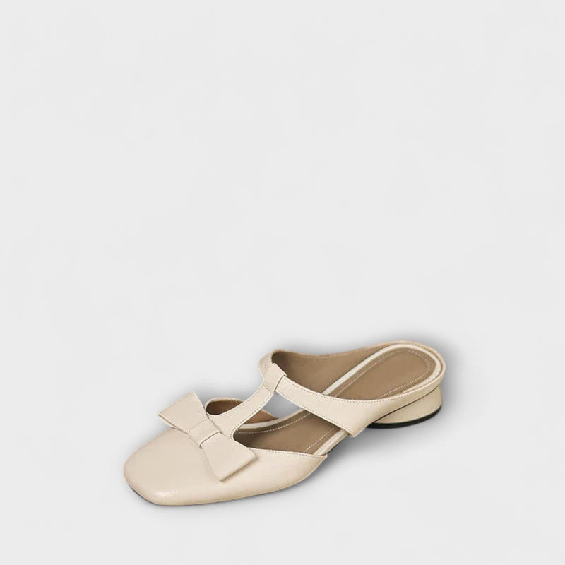 Solenza - Lina Vierkante Teen Slippers