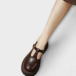 Mary Janes - Elegante Leren Schoenen