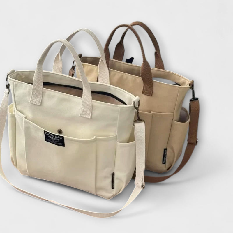 Minimalistische Canvas Tote Bag