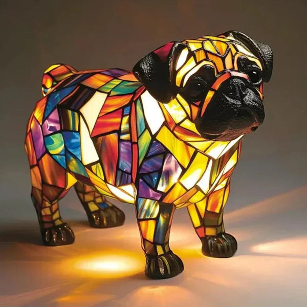 Vrolijke Pug Straling