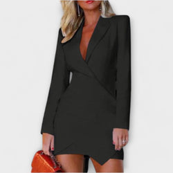 Langemouw Blazer Jurk voor Vrouwen