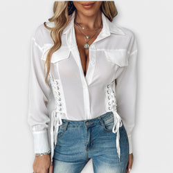Natalie - Blouse met Lange Mouwen