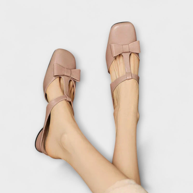 Solenza - Lina Vierkante Teen Slippers