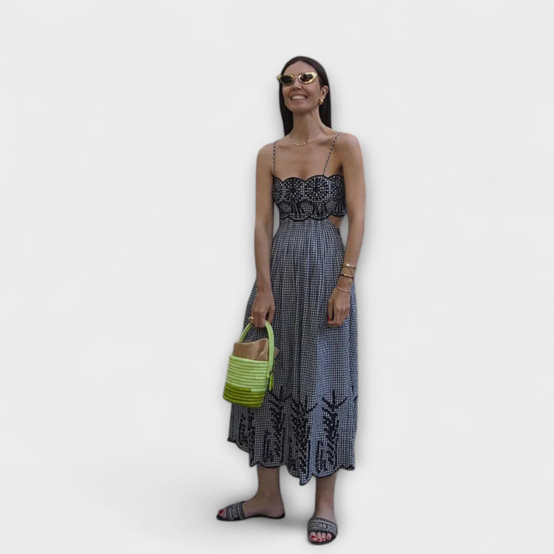 Clara - Stijlvolle Gingham Jurk