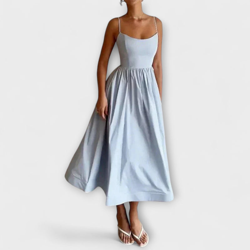 Delaney - Elegante Taille-Definiërende Flared Dress