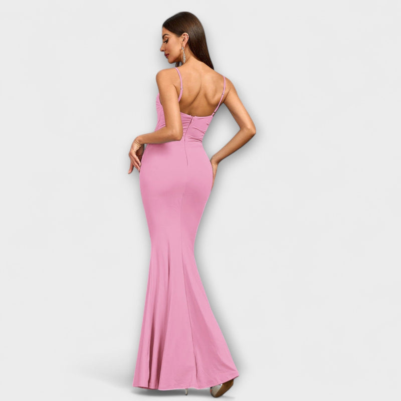 Callie - Elegante Rimpel Jurk