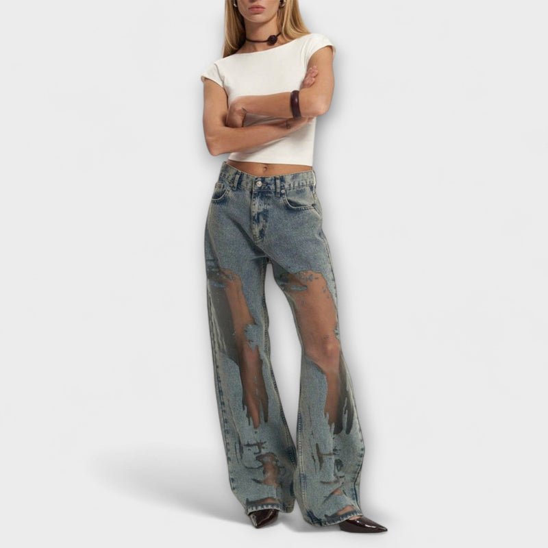 Rayne - Trixie Heldere Blauwe Denim Jeans