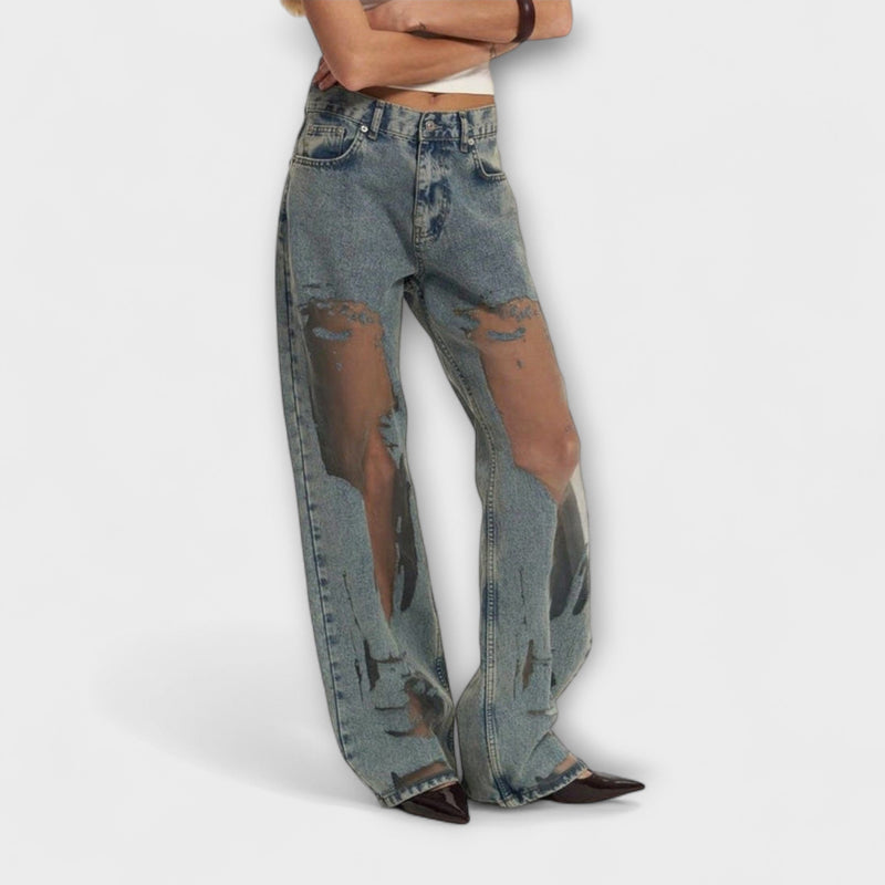 Rayne - Trixie Heldere Blauwe Denim Jeans