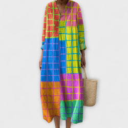 Alice - Maxi-jurk met Relaxte Pasvorm