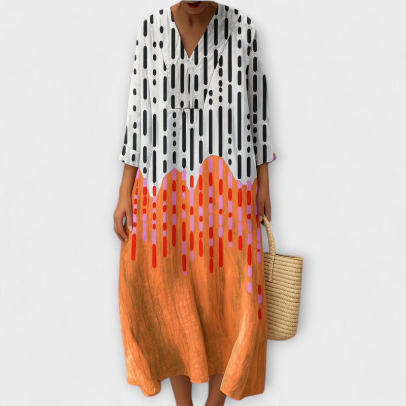 Abigail - Vloeiende Maxi Jurk