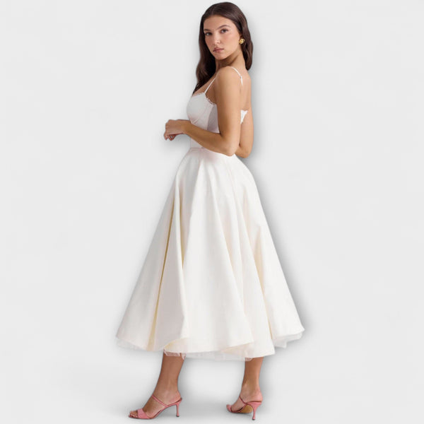 Minerva - Elegante Spaghetti Strap Prinsessenjurk