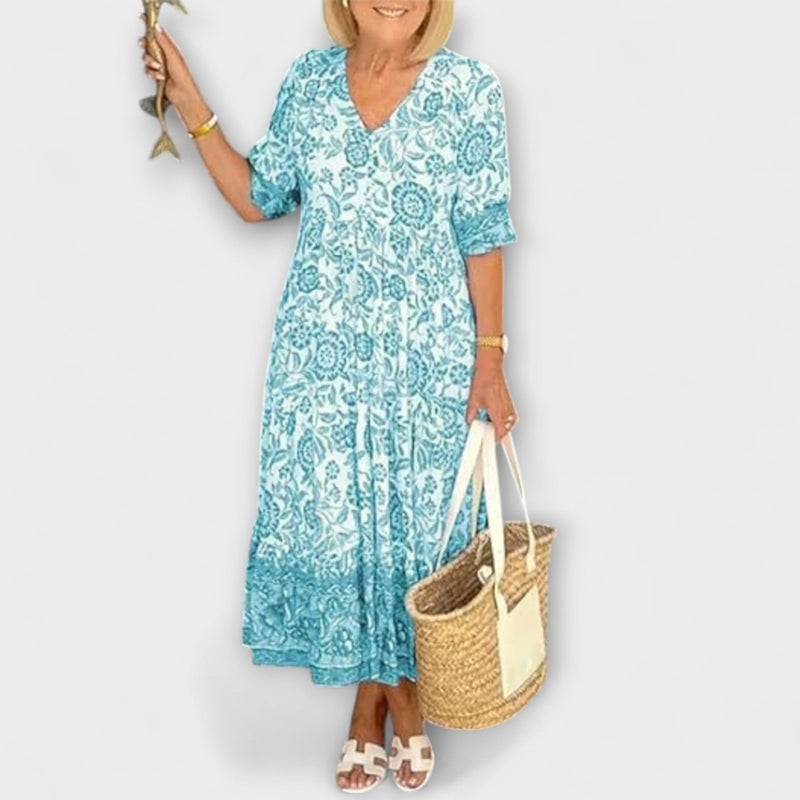 Caitlin - Gracieus Bloemendress met een Luchtig Ontwerp
