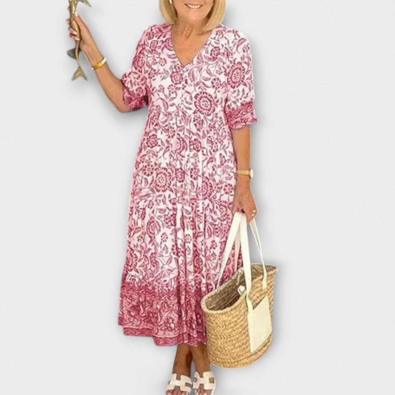 Caitlin - Gracieus Bloemendress met een Luchtig Ontwerp