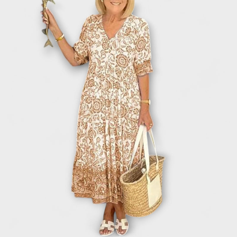 Caitlin - Gracieus Bloemendress met een Luchtig Ontwerp
