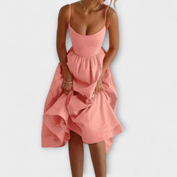 Delaney - Elegante Taille-Definiërende Flared Dress
