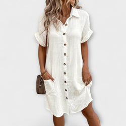 Aria - Klassieke Polo Casual Jurk