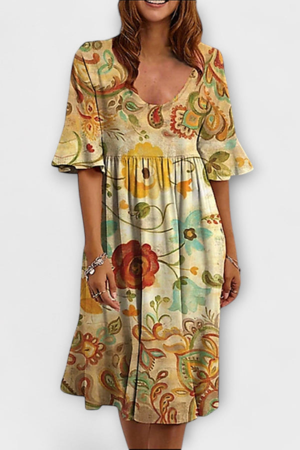 Ulla - Elegante Casual Zomerjurk