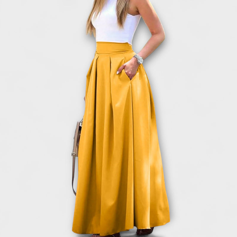 Tzafira – Elegante Maxi Rok met Hoge Taille