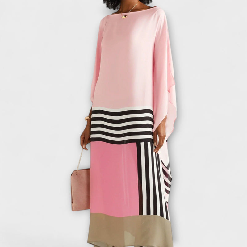Elenora - Locker fit geometrische kaftan
