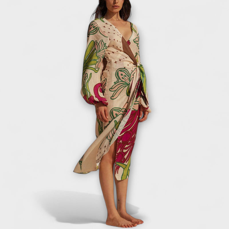 Tracey - Lange Tuniek Maxi Jurk