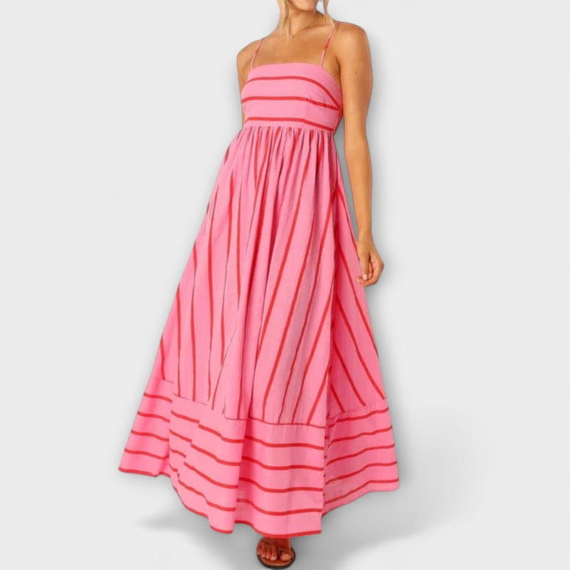 Svea - Maxi Jurk in Bare Bloom