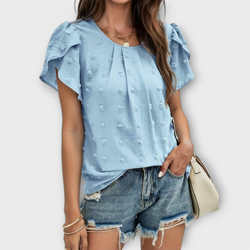 Charlotte - De Perfecte Pois Blouse