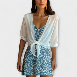 Olivia - Blouse met Open Voorzijde