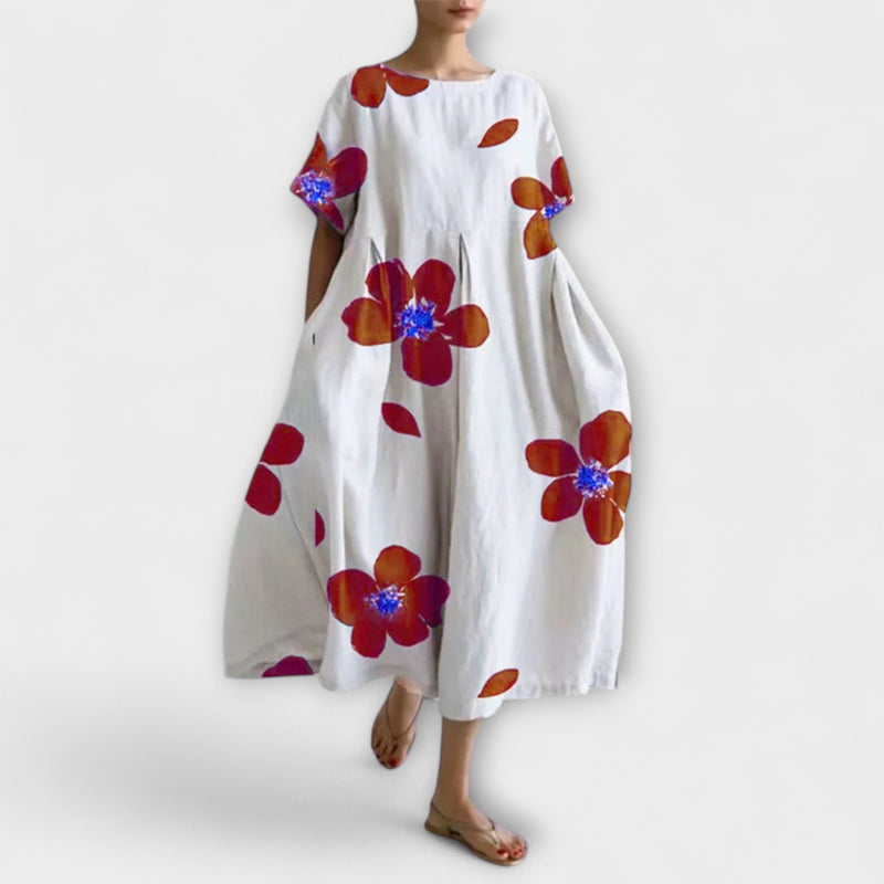 CATERINA - Luchtige Bloemen Zomerjurk
