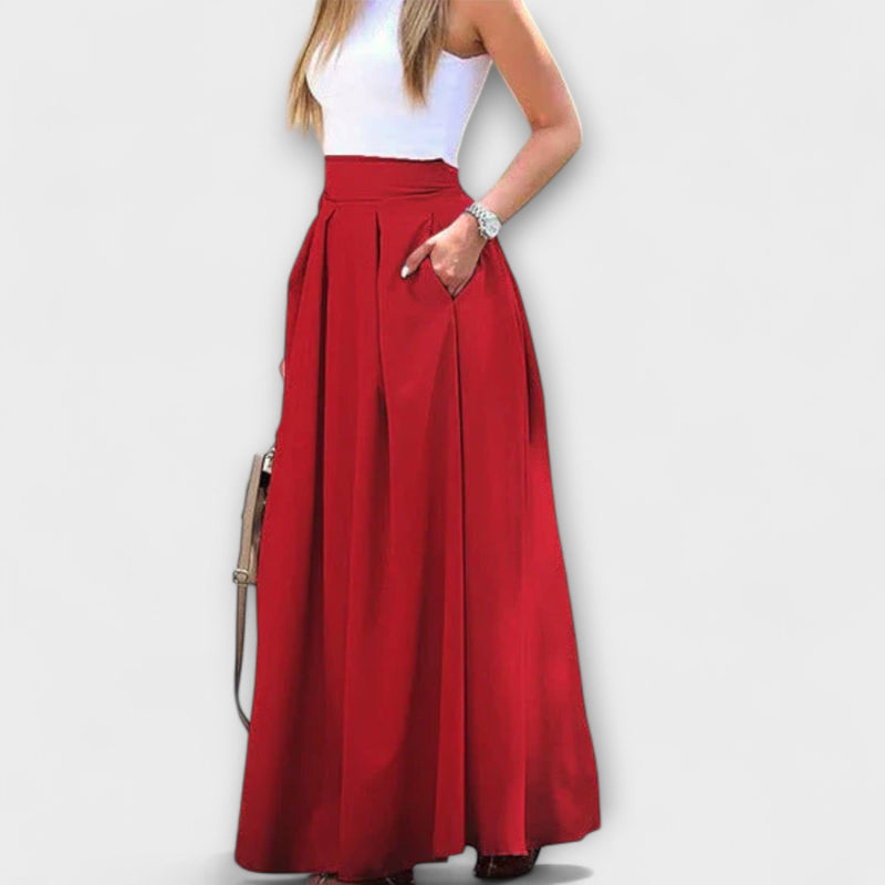 Tzafira – Elegante Maxi Rok met Hoge Taille