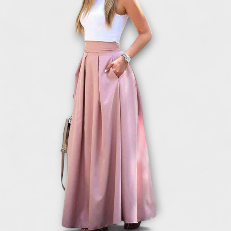 Tzafira – Elegante Maxi Rok met Hoge Taille