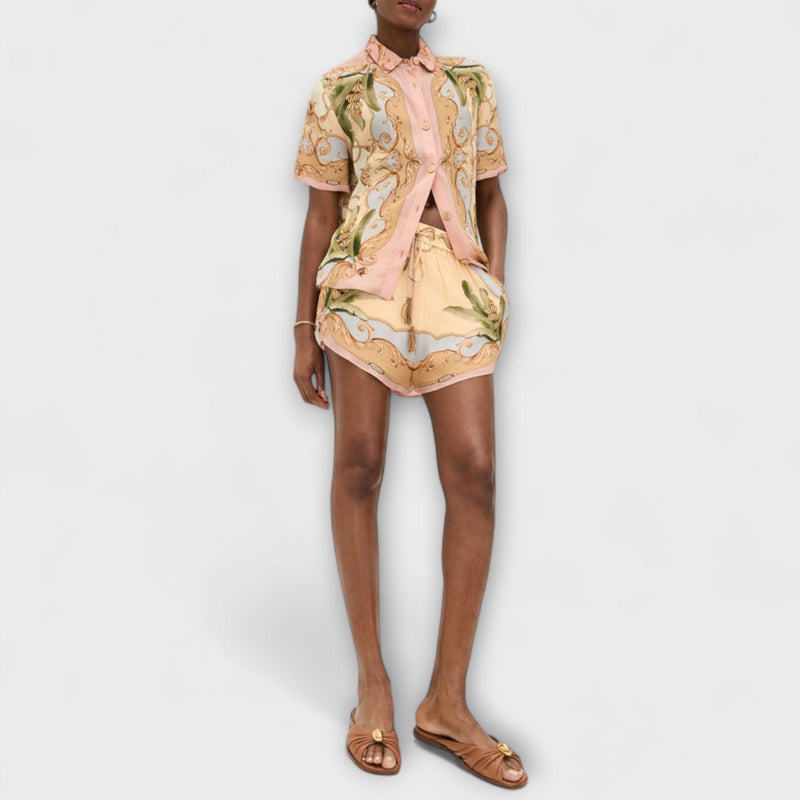 Maren - Vintage Botanische Kaleidoscoop Print Set