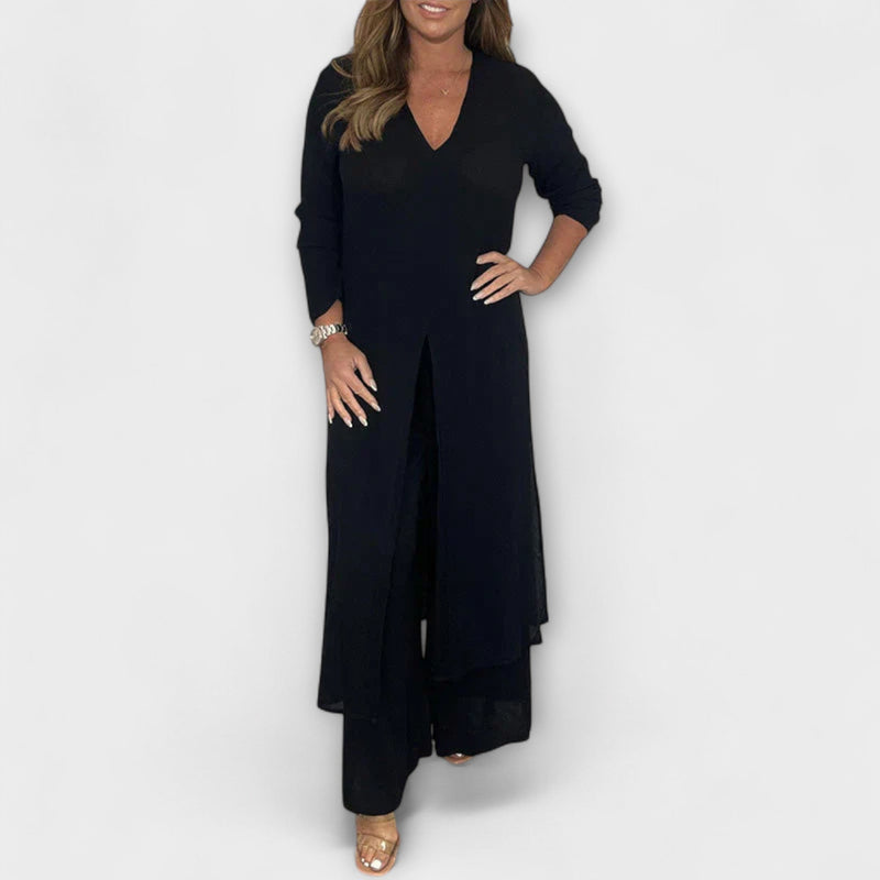 3-Delige Stijlvolle Vrouwen Co-Ord Set