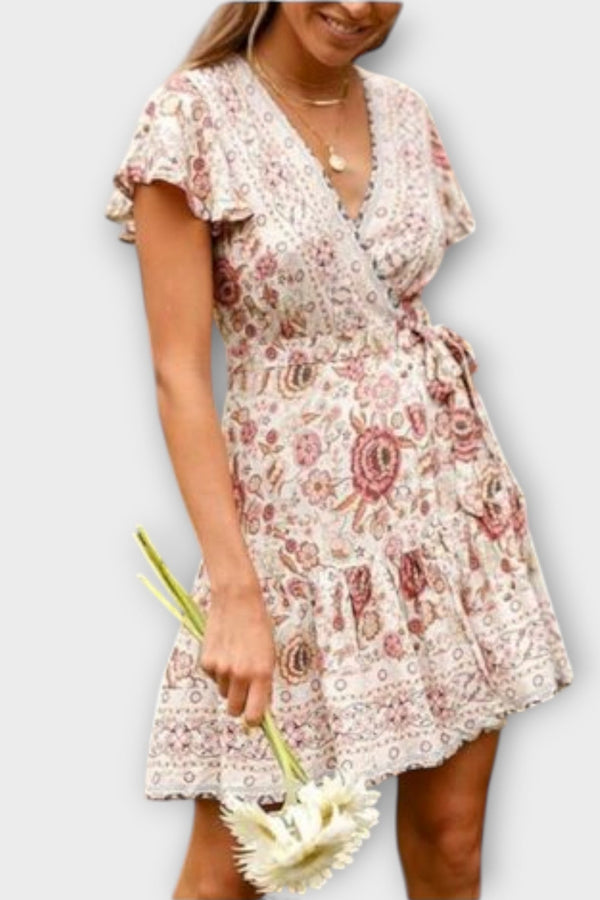 Amina - Korte Boho Jurk