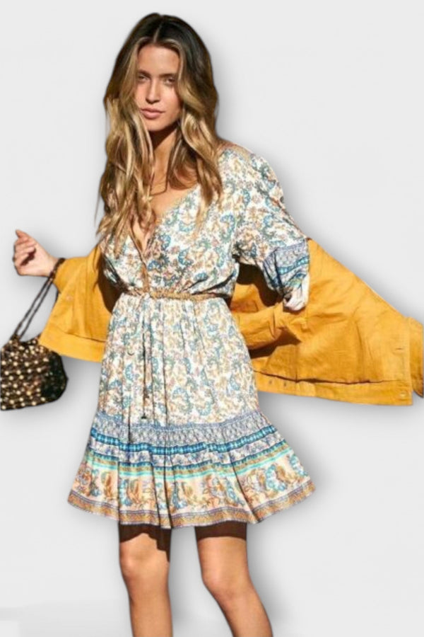 Keitha - Korte Boho Jurk