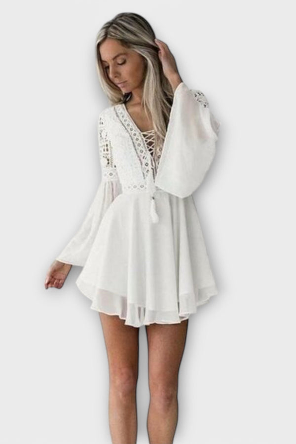 Skadi - Korte Boho Jurk