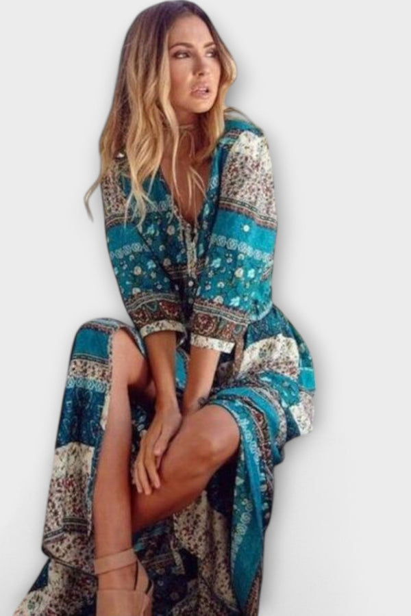 Cariba - Boho Midi Jurk