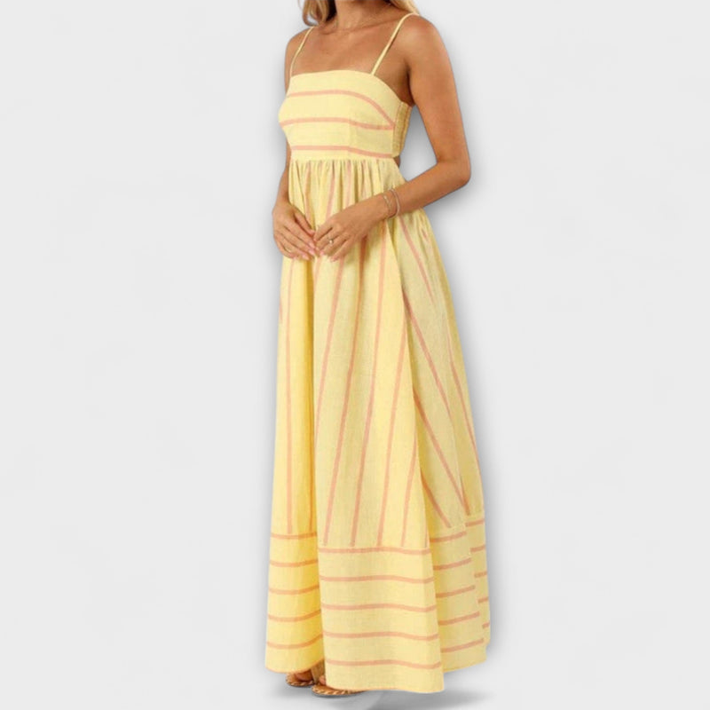 Svea - Maxi Jurk in Bare Bloom