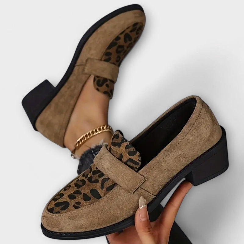 Elegante Dames Schoenen met Luipaardprint