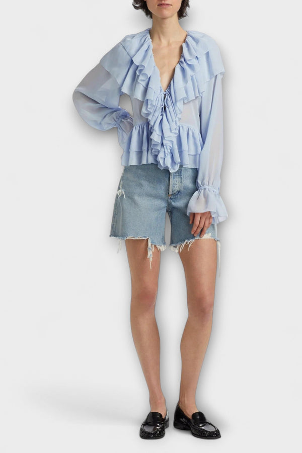 Martha - Ruffle Shirt Soraya